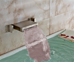 Waterfall Brass Vessel Bathtub Faucet
